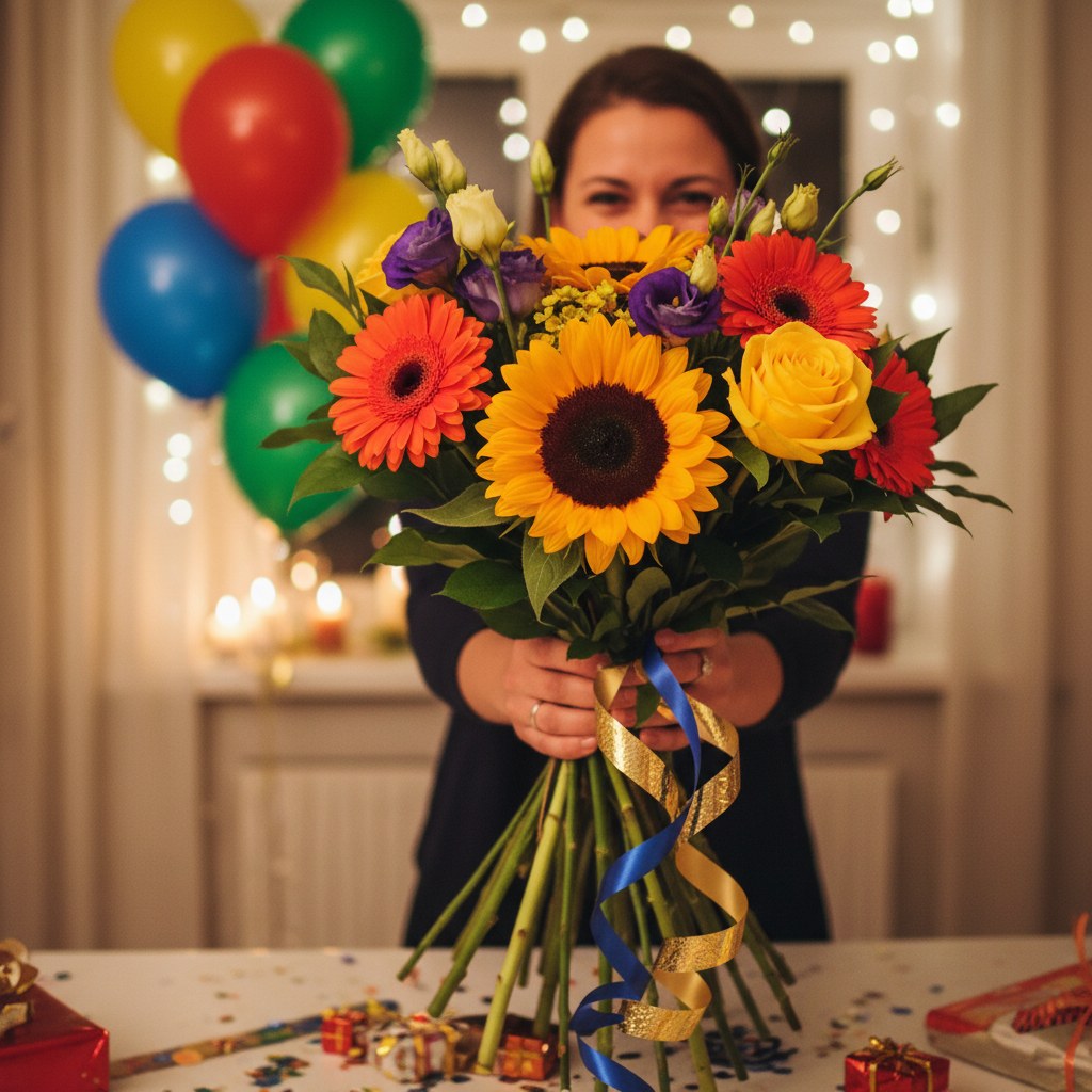 Birthday Surprise Bouquet - SAR 300